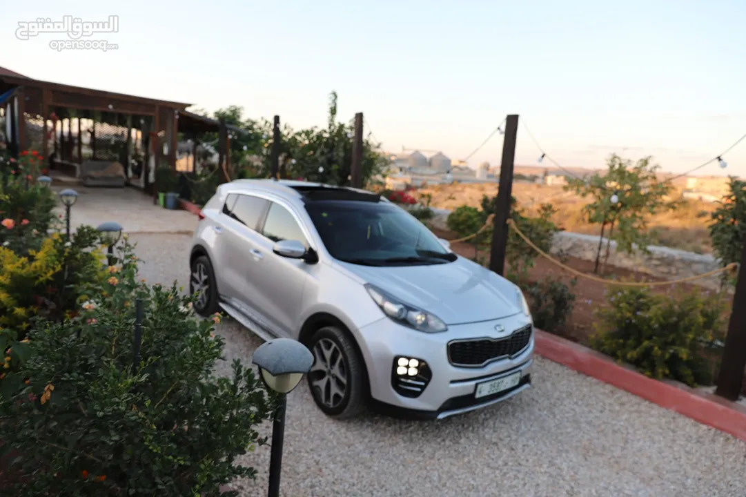 كيا سبورتج جتي لاين 2016فلل اضافات مع فتحة سقف بنوراما للبيع بسعر حررررق كاش نخب و ماتور 2000ديزل