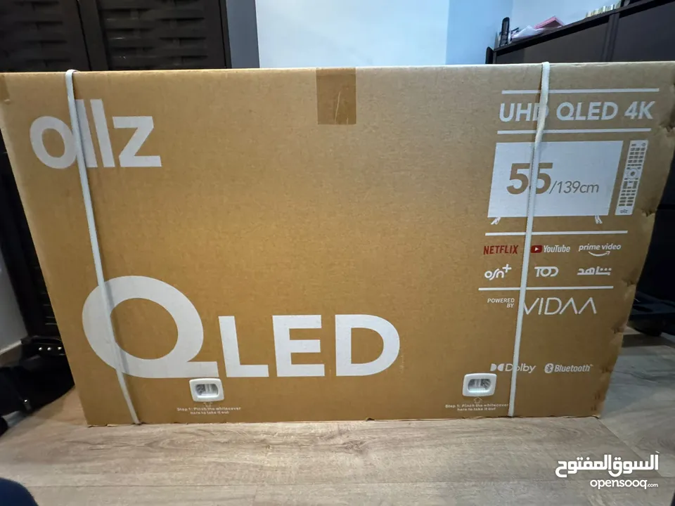 تلفاز ollz (55بوصة) qLED 4K