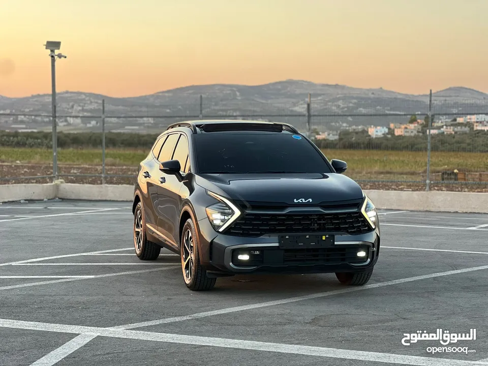 كايا سبورتاج  2022 فل الفل فتحة سقف  2x4 ///240Hp بنزين + كهرباء  ( Haybrid) 1600cc