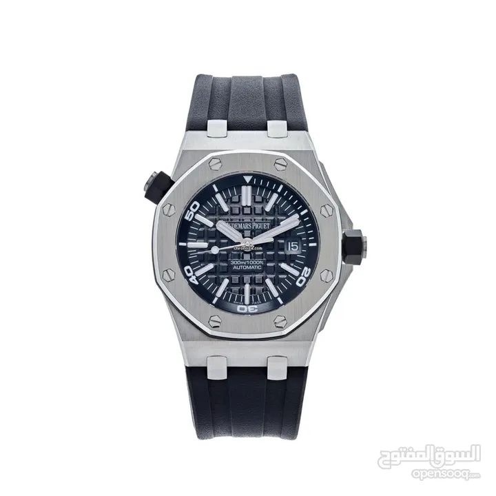 Audemars Piguet Royal Oak Offshore Diver 42mm Stainless Steel Case Iconic Black Dial Full set
