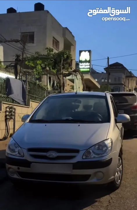 هيونداي جيتز 2008 هيكل ممتاز بدون مشاكل ايد ثانية