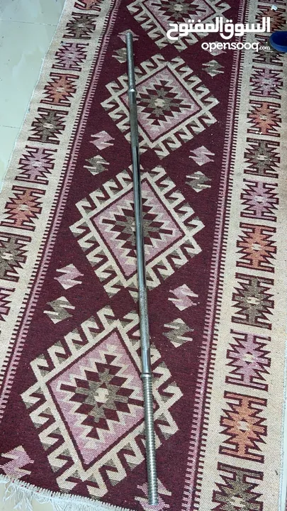 بار حديد مع اوزان