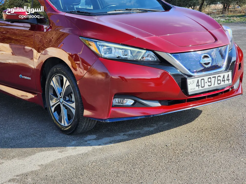 2019 Nissan Leaf SL Plus (62kwh)  اعلى فئة واقل سعر