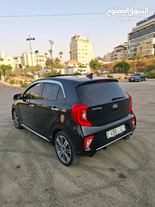 كيا مورنينج 2020 GT line  فل إضافات فتحة سقف