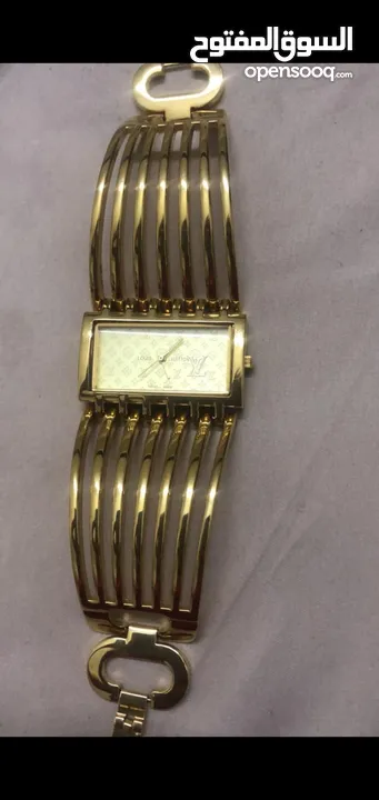 LOUIS VITTON GOLD PLATED WATCH