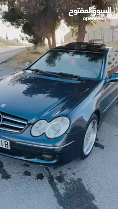 مرسيدس clk 2006 بحاله الشركه للبدل على مرسيدس احدث