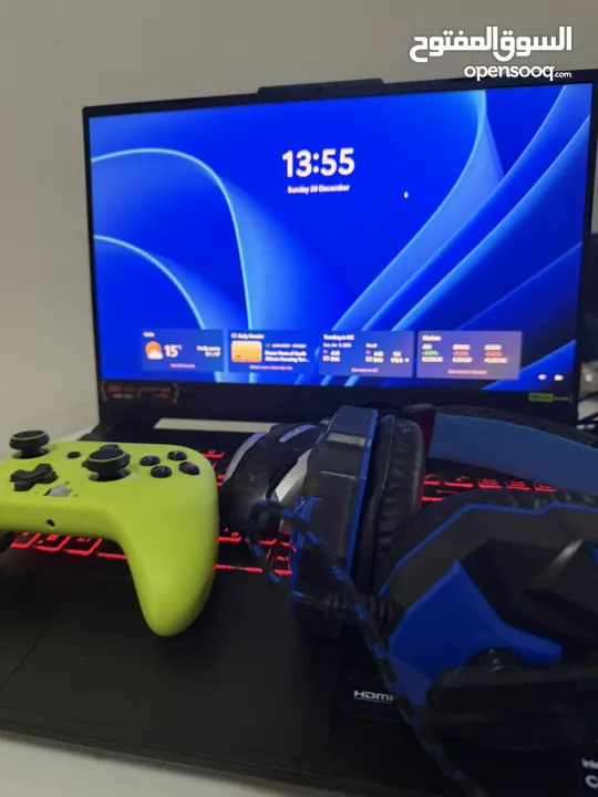 Asus Tuf Gaming F15,1 TB SSD , 32g Ram , 6G graphic card,144HZ screen