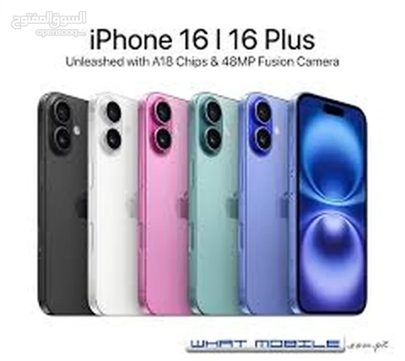 IPHONE 16 PLUS جديد كفالة الوكيل شرق أوسط