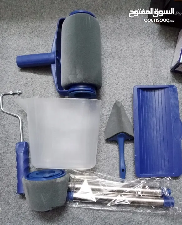 رول دهان PINTER ROLLER قابل للتعبئه رول الدهان 7 قطع مع عصا