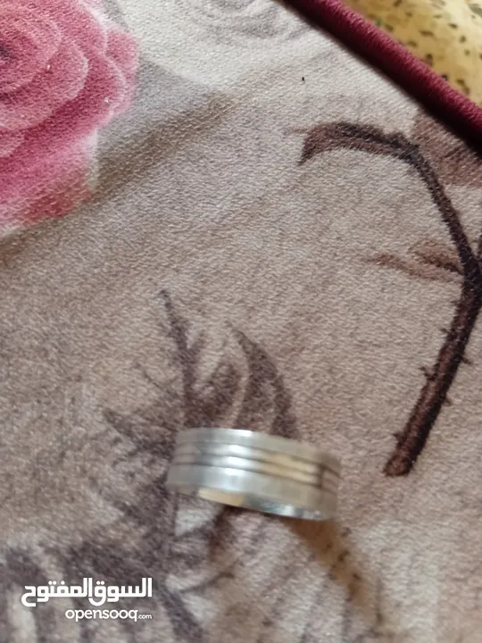 ذبله فضه إيطالي عريضه وثقيله