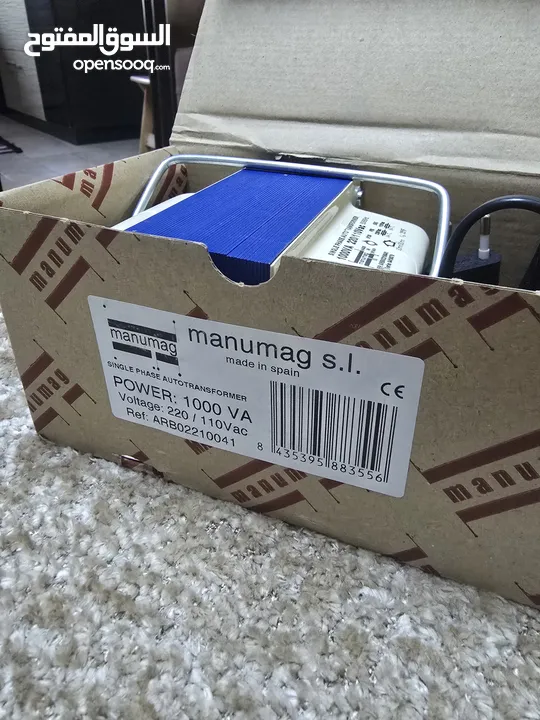 محول كهربائي اسباني من 220v ل 110v وبالعكس