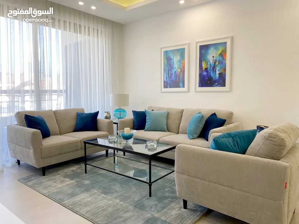 Abdoun Cosy and luxury furnished  2 bedroom apartment for Rent