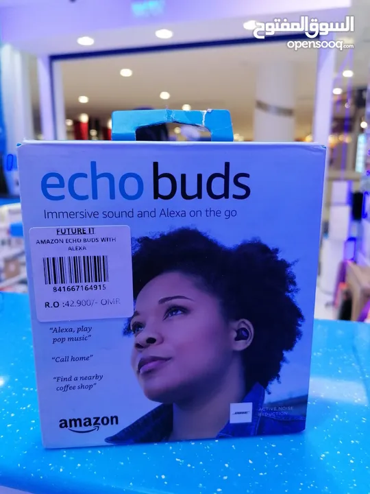 Amazon Echo Buds With Alexa 1st Generation  سماعات أمازون إيكو مع الجيل الأول من أليكسا
