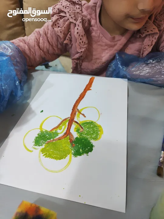 ورش فنية لتعليم الاطفال