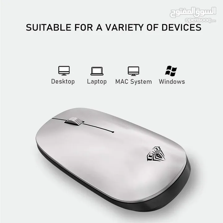 ماوس جيمنغ أصلي لألعاب الفيديو وشغل المكاتب وايرلس Aula SC800 Gaming Mouse Wireless