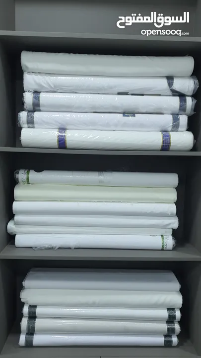 خامات لخياطة الثياب الرجالية (جديدة و مستخدمة)