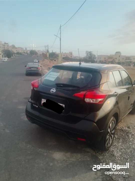 نيسان كيكس اسود 2020  مالك ثاني من الوكيل12750دينار كاش او اقساط