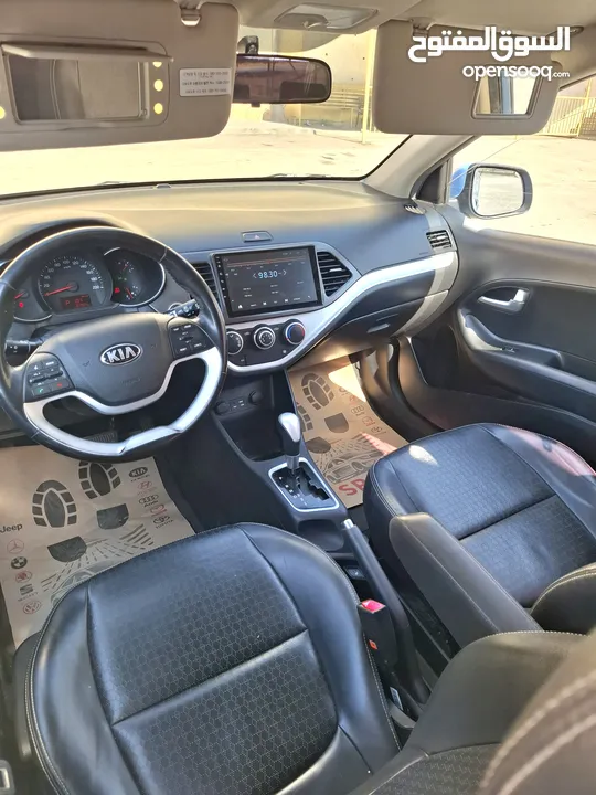 كيا مورنينج 2017 فل بصمة عداد قليل ( 67 ) ألف كيلو