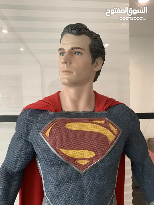 Superman life size statue 1:1 مجسم سوبرمان بالحجم الطبيعي