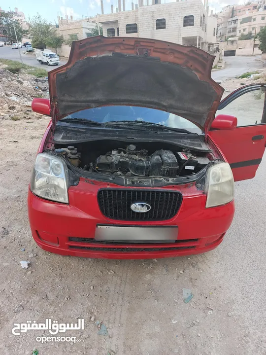 بيكانتو 2007 جير عادي ماتور 1100 مرخصة ، ليست بحاجة إلى الصيانة