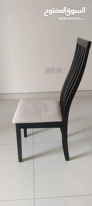 8RIAL ONLY- 3 MALAYSIAN WOOD CHAIRS