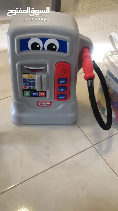 لعبه تعبئه بنزين للاطفال مع اصوات