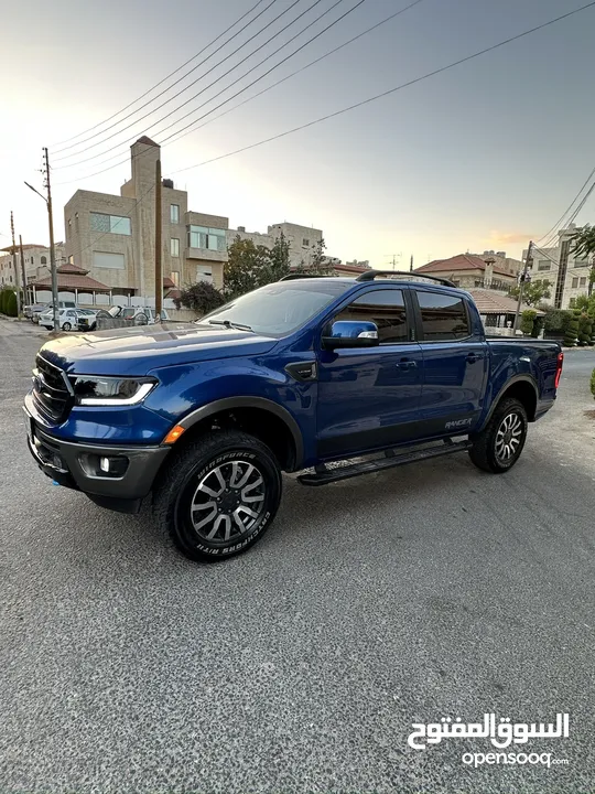 Ford ranger 2019 2300cc lariat  قمة الفخامة والرفاهية جمرك جديد