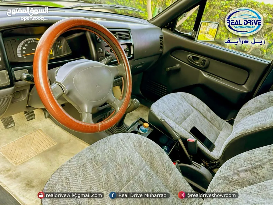 MISTUBISHI L200  DOUBLE CABIN   Year-1999  Engine-2.4L  4 Cylinder   Colour-blue  Odo meter-193k