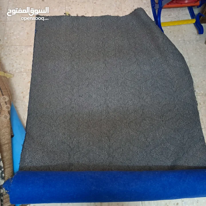 مجموعة سجاد وموكيت 10 قطع للبيع كوم اطوال واحجام مختلفة للبيع كامل