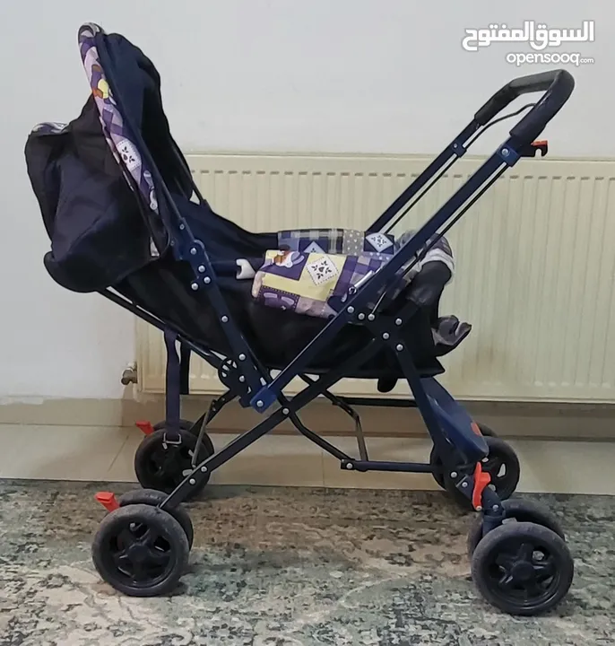 عرباية اطفال وسرير