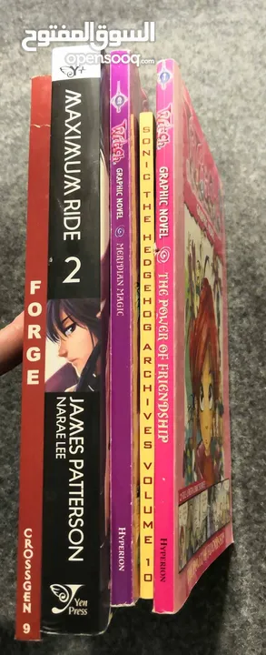 قصص مصورة انغليزية english comicbooks sonic witch forge maximum ride