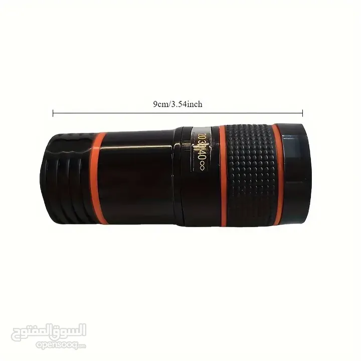 عدسات كاميرا الهاتف المحمول NEWKS 12X، مزودة بمشبك