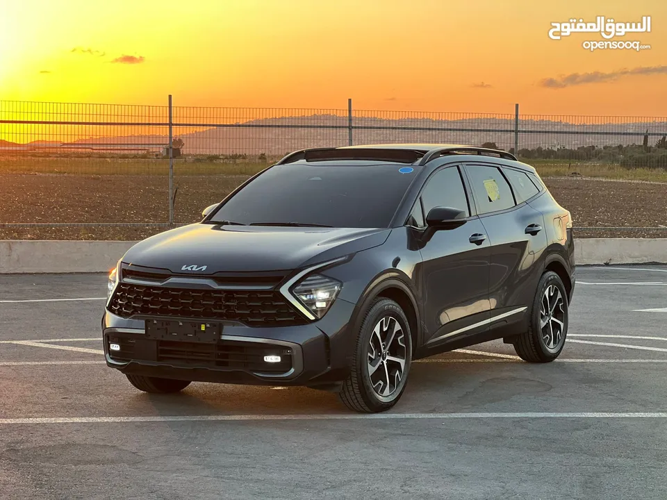 كايا سبورتاج  2022 فل الفل فتحة سقف  2x4 ///240Hp بنزين + كهرباء  ( Haybrid) 1600cc
