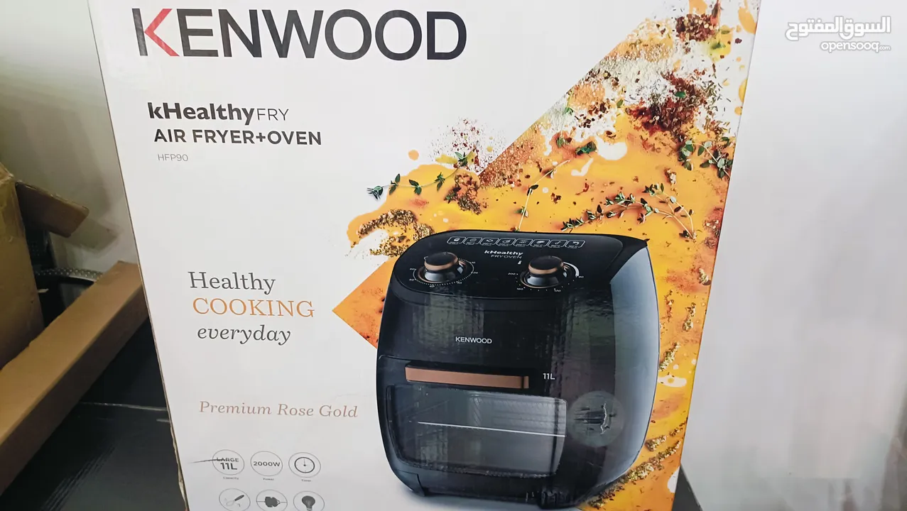 11 L Kenwood Arirfryer+oven  Multy Function ..