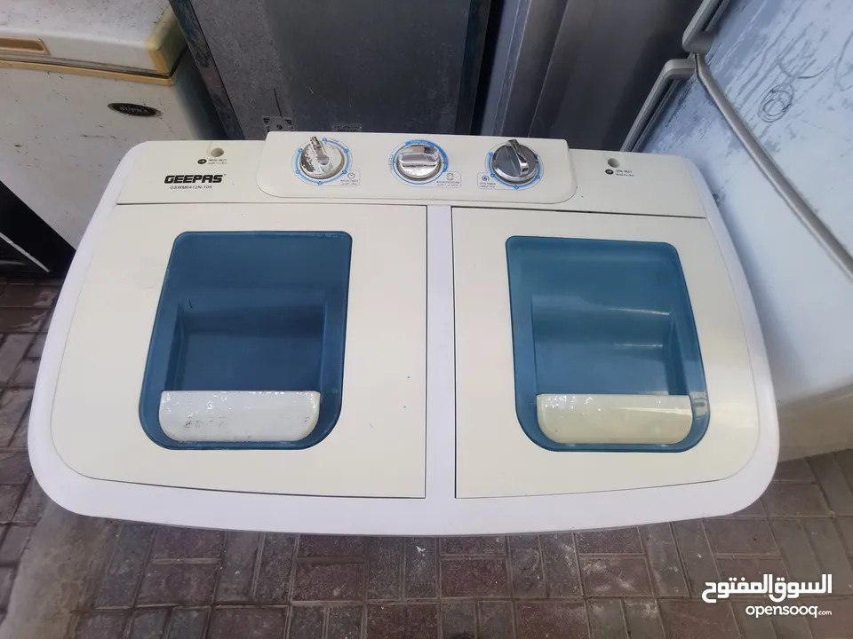 Geepas washing machine washer 8.5 kg  spin 4.5 kg  good condition good working