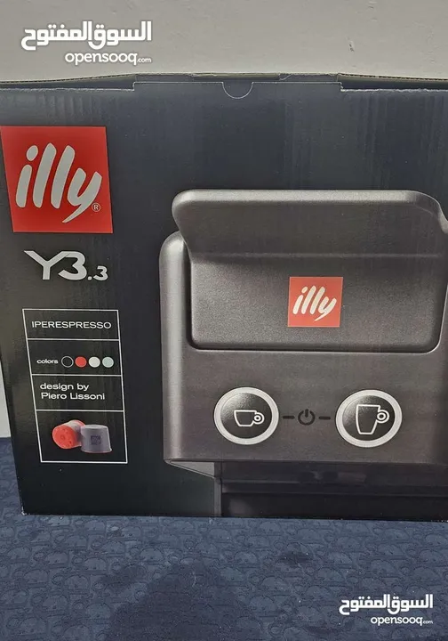 للبيع ماكينه قهوه ايلي الايطاليه الاصليه جديده illy