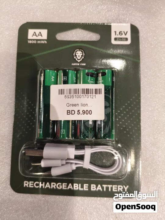 green lion rechargeable batteries