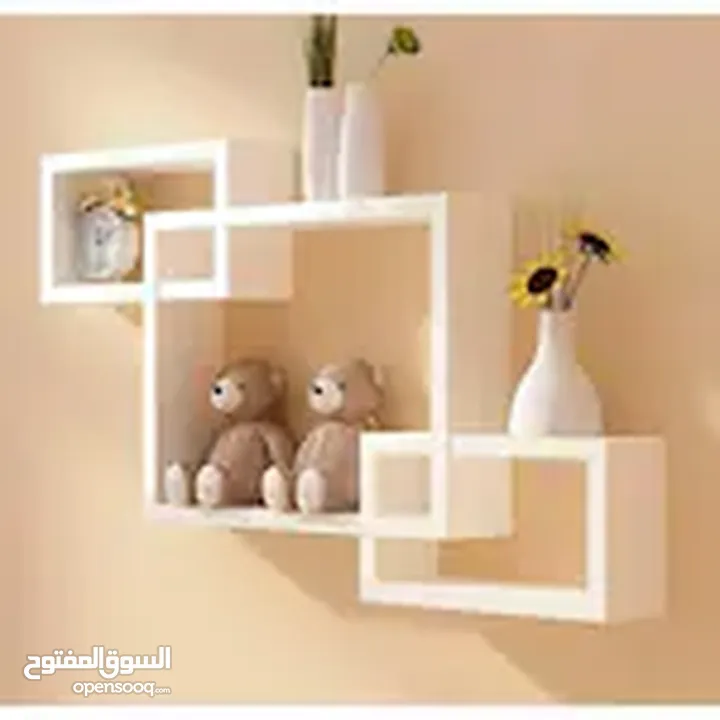 Handmade Wooden Wall Shelf – House Shape Design / رف خشبي يدوي بشكل بيت