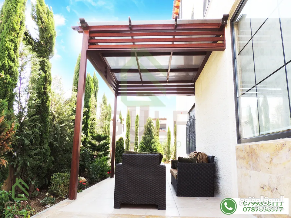 مظلات ابواب درابزين سيكوريت ماتورات حدائق تصميم بيرجولا غرف مغلقة المنيوم خشابي pergola خشب حديد