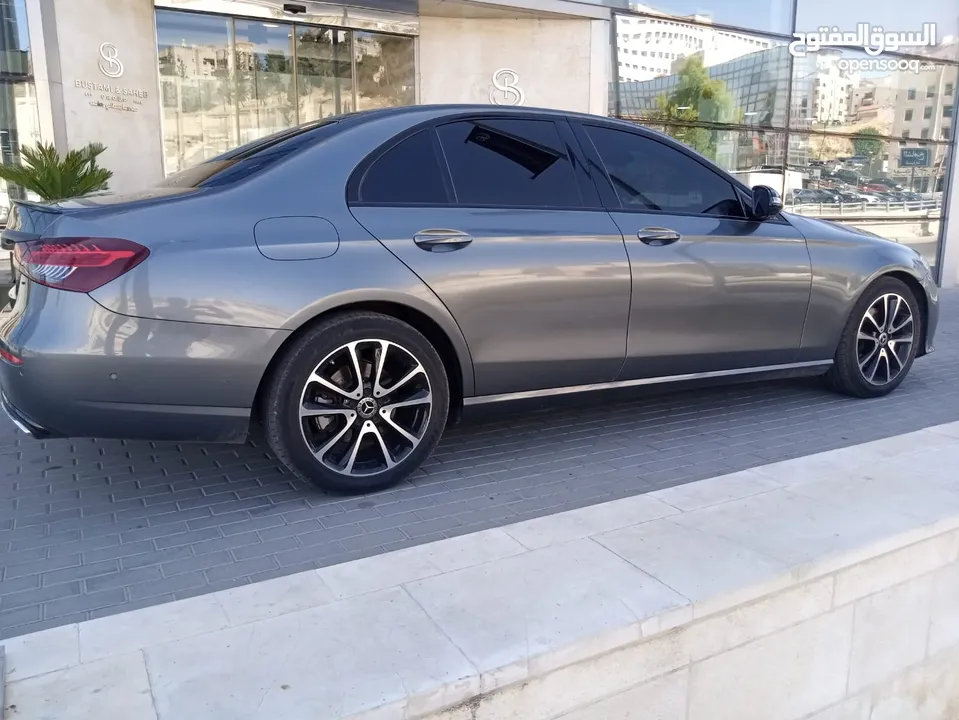 Mercedes E200 2021 السيارة وارد المانيا