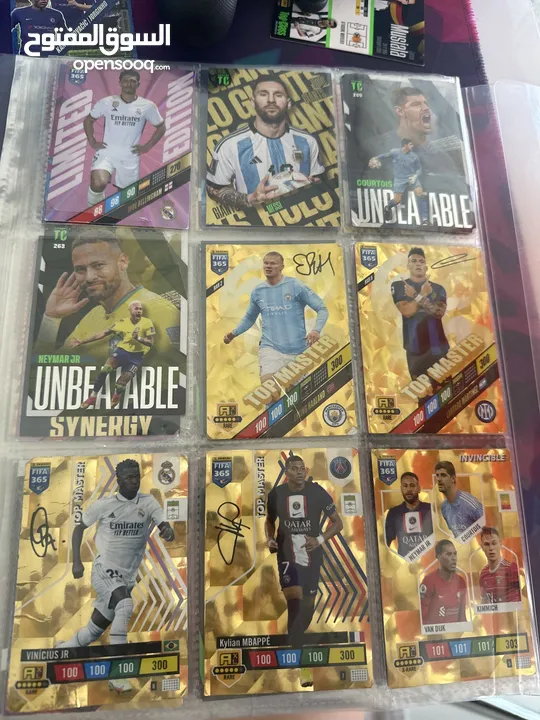 football cards (real)