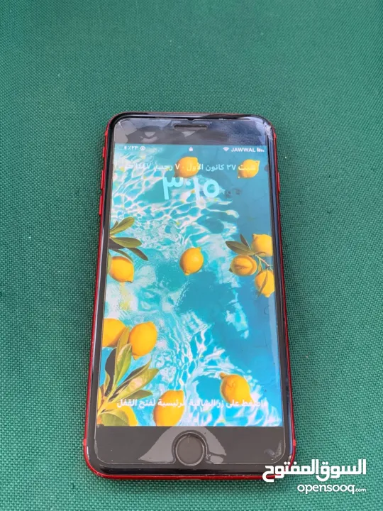 ايفون 8 بلس 64 جيجا بايت بطارية 100 ،