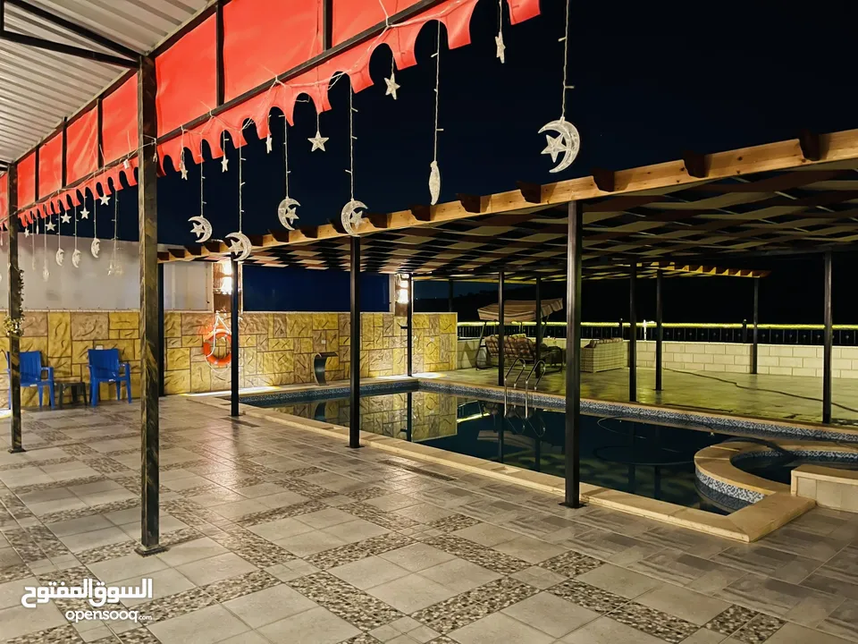 شالية ومزرعة تل زرعه سد وادي العرب