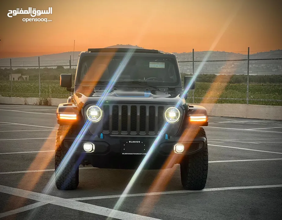 ‏  JEEP WRANGLER RUBICON Hybrid Plug IN Full  جيب روبيكون الجديد هايبرد كهرباء+ بنزين 2022-