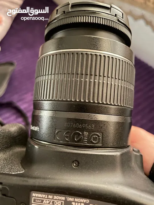 كامير كانون للبيع  Canon EOS Rebel T5 بحال الوكاله بسعر مغري