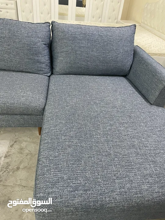 Selling home canter L shape sofa