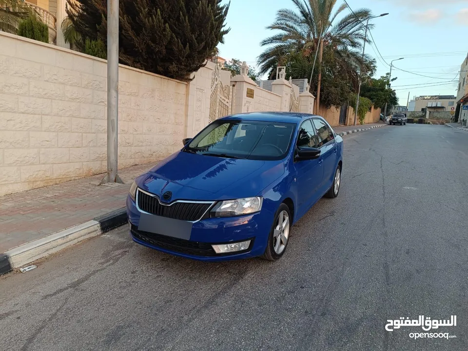 سكودا رابيد اتماتك 1400 تيربو 2019 بنزين بسعر حرق 56000 البدل وارد