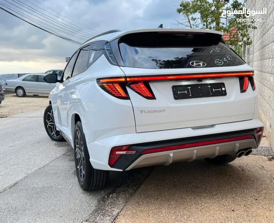 13,000km Hyundai Tucson Hybrid N Line  2024