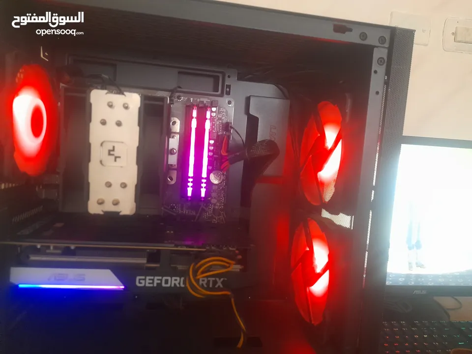 تجميعة بكرت asus 3070  جبار .   490 د