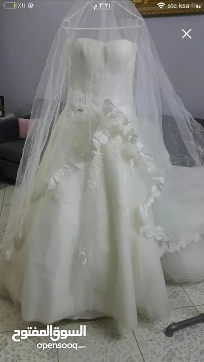 فستان زواج ابيض  الطائف